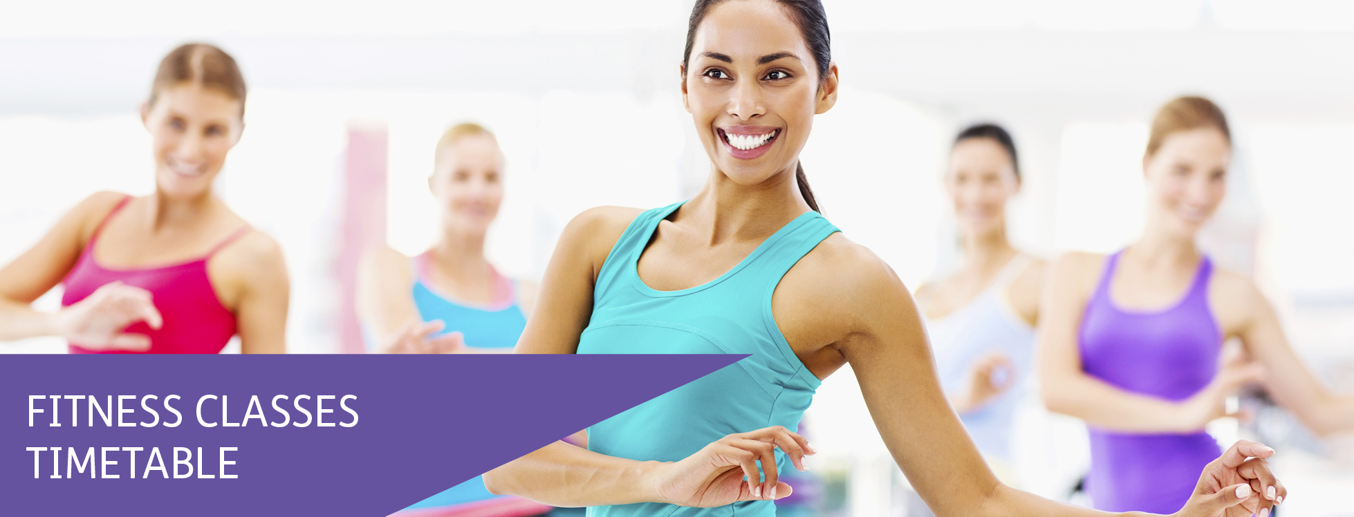Fitness classes timetable